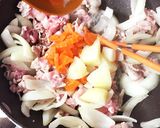 レンジでカレーとポテトサラダを。一緒に！作り方6写真