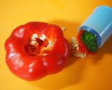 フルーツパプリカのバジルクリチ詰め作り方4写真