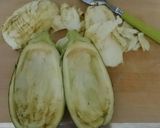 1つ丸ごと食べられる！米なすのグラタン☆作り方1写真