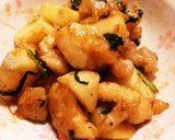 ❁絶品とろサク！山芋とお肉の炒め物❁作り方7写真