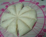 カリッフワ~♪薔薇のちぎりパン♪作り方3写真
