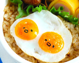簡単キャラ弁☆うずらの卵で双子のぐでたま作り方3写真