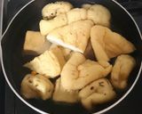 茄子、人参と厚揚げの煮物作り方3写真