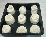 カリッフワ~♪薔薇のちぎりパン♪作り方5写真