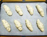 朝食&ランチに♪黒ごまさつまいも★塩パン作り方19写真