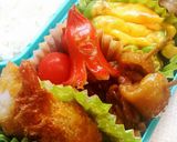 お弁当に簡単～鶏皮の焼鳥風～冷凍保存作り方6写真
