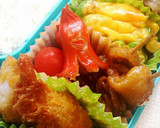 お弁当に簡単～鶏皮の焼鳥風～冷凍保存作り方6写真