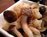 しめじとカリフラワーのゴマ醤油和え作り方3写真