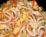 鶏ガラうどん作り方5写真
