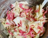 紅生姜とキャベツのお好み焼き作り方2写真