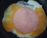 ハムエッグでキャベツ(カレー 味)包み作り方5写真