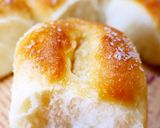 朝食&ランチに♪黒ごまさつまいも★塩パン作り方34写真