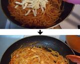 チーズ溶け込む♡ワンポットトマトパスタ！作り方6写真