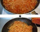 チーズ溶け込む♡ワンポットトマトパスタ！作り方5写真