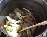 味付き揚げでごった煮作り方3写真