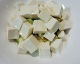 レンジでチン♪アボカドと豆腐のサッと煮作り方1写真