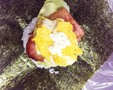 ベーコンとたまごマヨ おにぎらず作り方6写真
