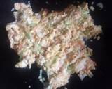 低糖質！玉子豆腐のお好み焼き作り方2写真