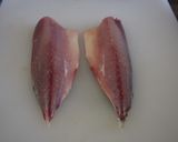 アジの刺身　皮の引き方作り方1写真