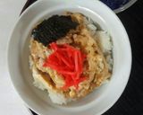 血管プラークダイエット食502（他人丼）作り方2写真