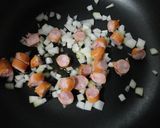 作り方は炒飯と同じ☆手抜きジャンバラヤ作り方1写真