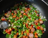 作り方は炒飯と同じ☆手抜きジャンバラヤ作り方2写真