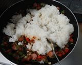 作り方は炒飯と同じ☆手抜きジャンバラヤ作り方5写真