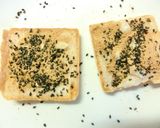 胡麻＊ココナッツ香る❀レモン紅茶の麩焼き作り方3写真