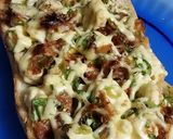 鬼盛り！焼き角切り冷奴マヨトースト！作り方16写真