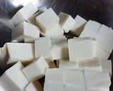 鬼盛り！焼き角切り冷奴マヨトースト！作り方6写真