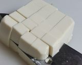 鬼盛り！焼き角切り冷奴マヨトースト！作り方5写真