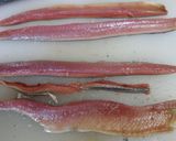 ロール秋刀魚香草焼き♡大根おろしと酢橘で作り方1写真