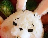 簡単♡紙兎ロペ♡キャラ弁作り方1写真