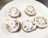 意外と簡単✨蓮根の海老はさみ揚げ作り方4写真