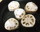 意外と簡単✨蓮根の海老はさみ揚げ作り方5写真
