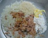 ベーコン巻きツナバーグ作り方2写真