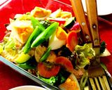 野菜たっぷり、デリ風サツマイモのサラダ。作り方12写真