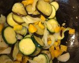 ★いか野菜木の実賑やか秋のペペロンチーノ作り方5写真