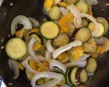 ★いか野菜木の実賑やか秋のペペロンチーノ作り方6写真