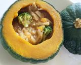 くばら スープの素で南瓜のスープグラタン作り方5写真