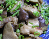ナスと鶏皮の味噌炒め☆作り方4写真