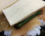 ランチ弁当。おにぎらずの太巻き作り方3写真