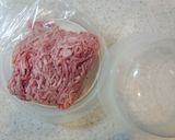 ドリップの出ない挽肉の解凍方法作り方8写真