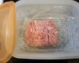 ドリップの出ない挽肉の解凍方法作り方6写真