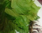 副菜！簡単♪レタスとしめじの炒めもの♪作り方1写真