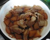 簡単♪豚バラと大根の甘辛煮♪作り方4写真