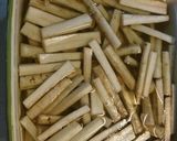 ごぼうの醤油漬作り方1写真