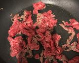 牛肉と野菜のいためあえ作り方4写真