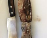 イカ墨スープ作り方1写真