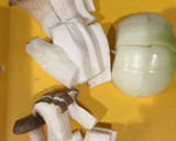 鶏肉ときのこのマスタードいため作り方1写真